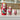 Red Riding Hood – vintage Russian nesting dolls, hand painted 12cm