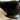 Night Club - Vintage black mantle vase - Dartmouth Pottery Constance Spry style 30cm